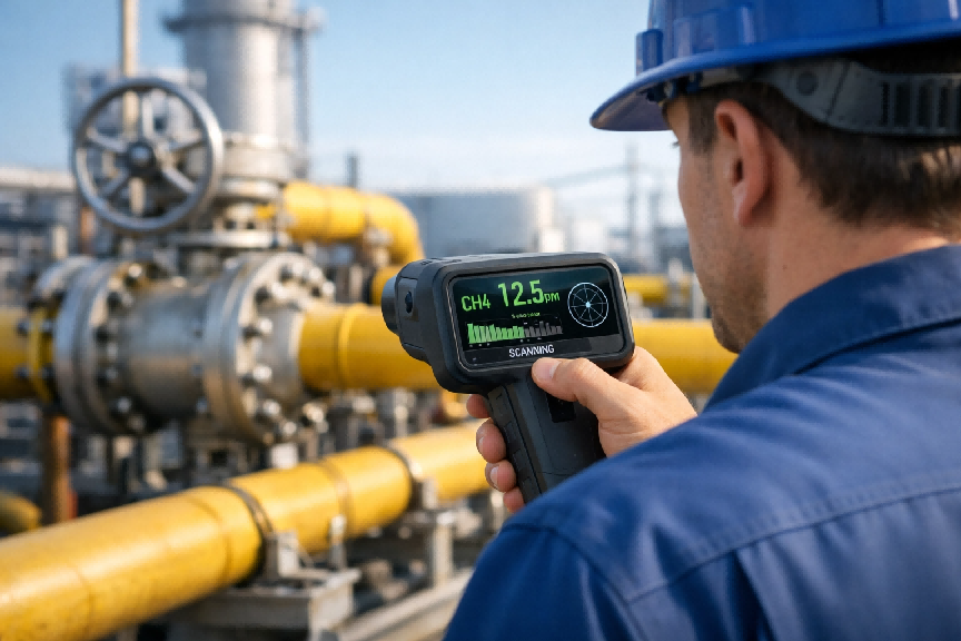 微型激光甲烷手持仪