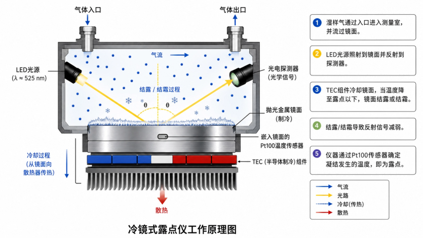 露点仪原理、分类、选型与应用前沿