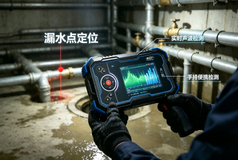 深埋与大口径管道听漏仪选型