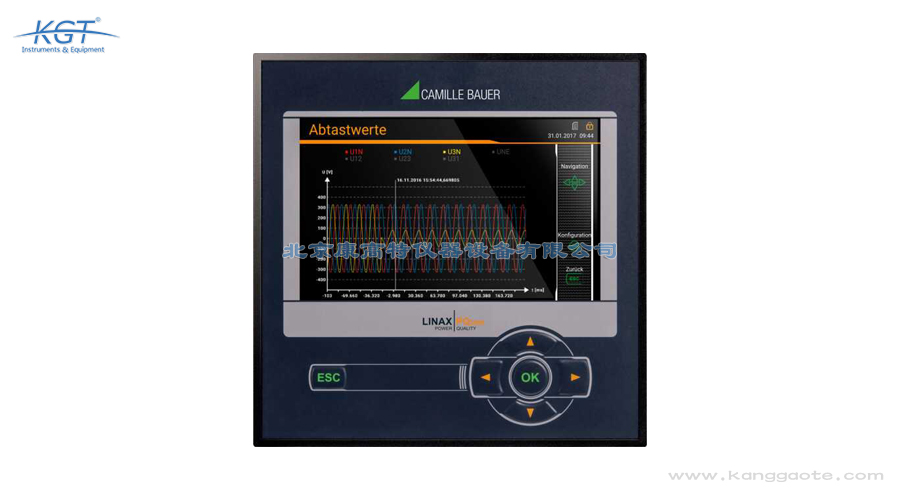 德国GMC-Instruments Linax PQ3000/5000在线电能质量分析仪