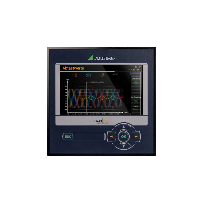 德国GMC-Instruments Linax PQ3000/5000在线电能质量分析仪