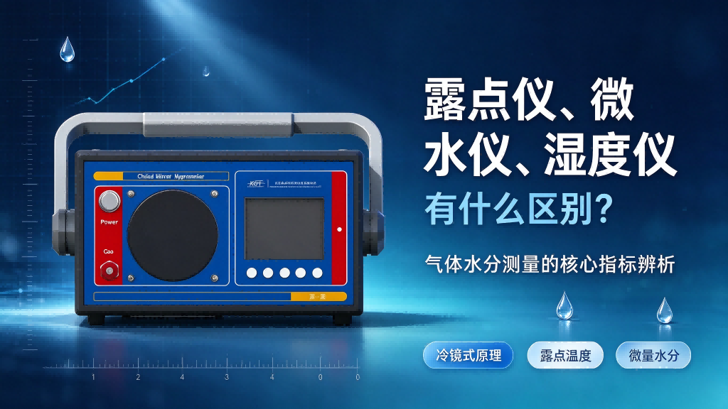 冷镜式<a href='https://www.kanggaote.com/products/c/Dew-point-meter'>露点仪</a>-朝露（<a href='https://www.kanggaote.com/kgtldy'>CDPM-1000</a>）