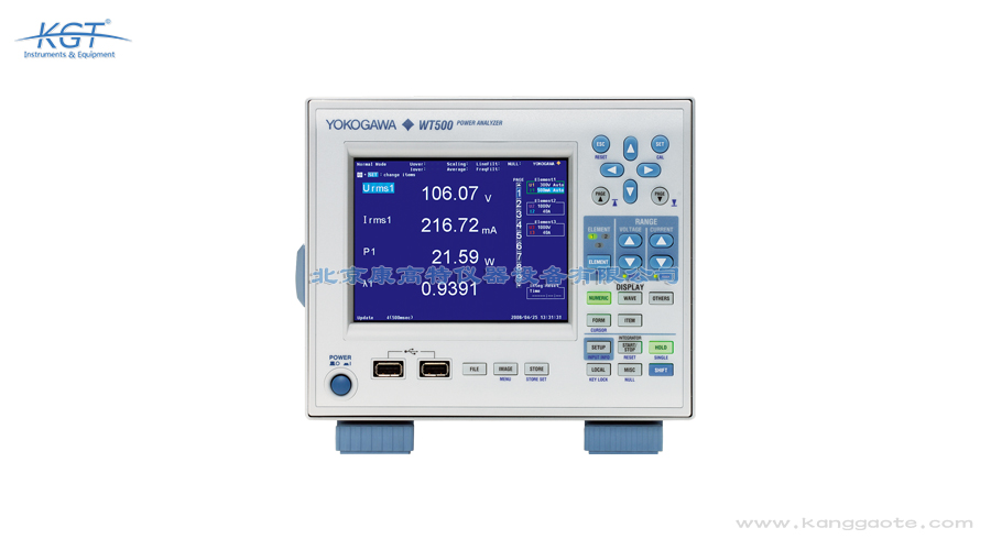 日本YOKOGAWA(横河) WT500电能质量分析仪