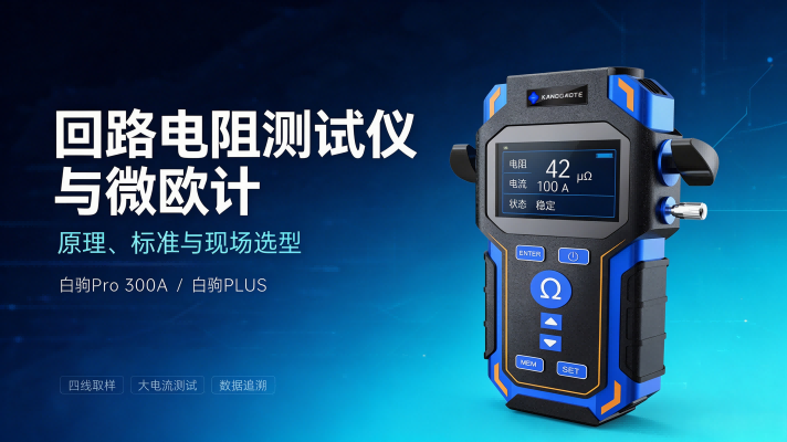 <a href='https://www.kanggaote.com/products/c/Micro-ohmmeter'>回路电阻测试仪</a>-白驹Plus